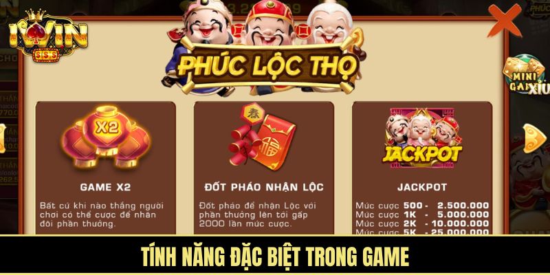 Tính năng đặc biệt trong game